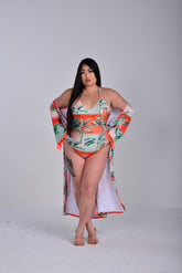 ORANGE LEAVES SWIM